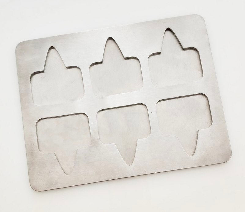 SSP 90 Large Vertical Rect. Placard  50 x 58 MM + Logo Sheet Set